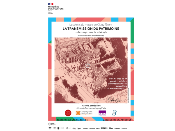 Journées européennes du patrimoine : retrouvez le BbF au musée de Cluny les 21 et 22 septembre 2024 !