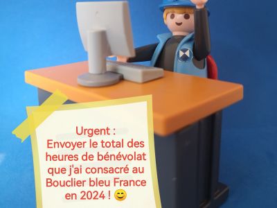 Avis aux bénévoles : envoyez votre nombre d'heures de bénévolat consacré au BbF avant le 5/02 !