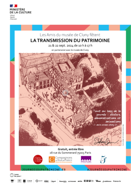 Journées européennes du patrimoine : retrouvez le BbF au musée de Cluny les 21 et 22 septembre 2024 !