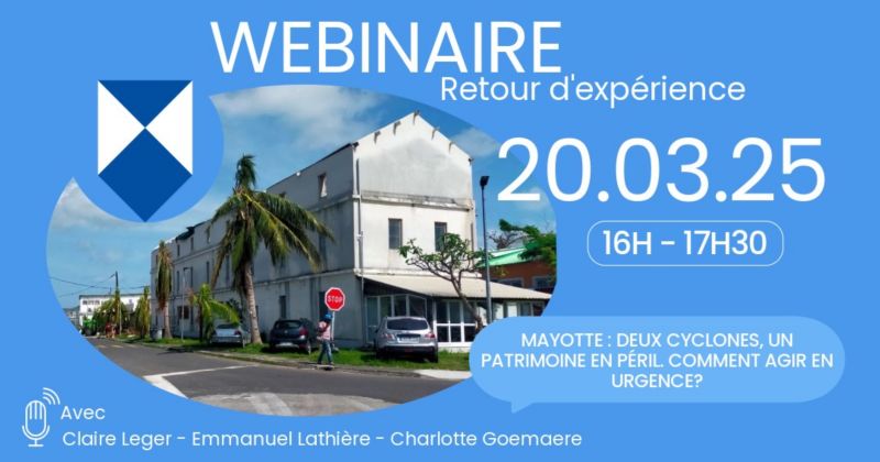 Webinaire retour d'expérience : Intervention à Mayotte 🖱️